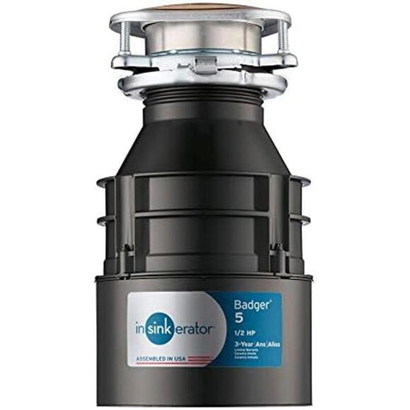 InSinkErator Badger 5 1/2 HP Standard Series Garbage Disposal - Picture 2 of 9